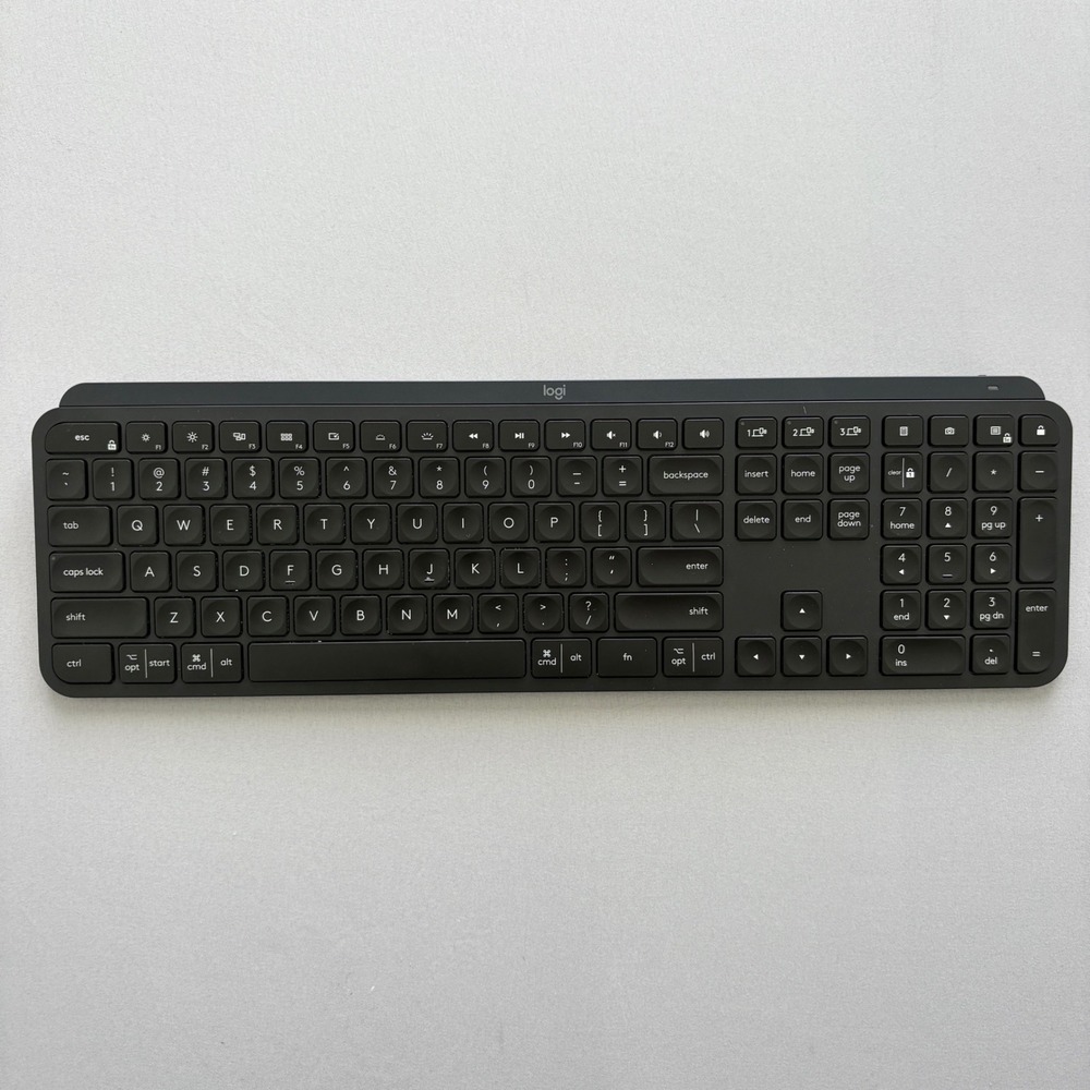 Logitech MX Keys Advanced Wireless Illuminated Keyboard Black YR0073